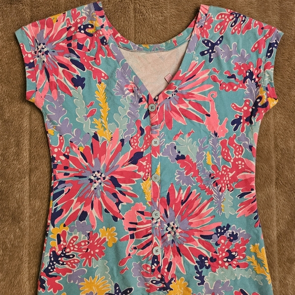 Lilly Pulitzer Anastasia Tippin and Sippin Terry lined dress - Picture 5 of 12